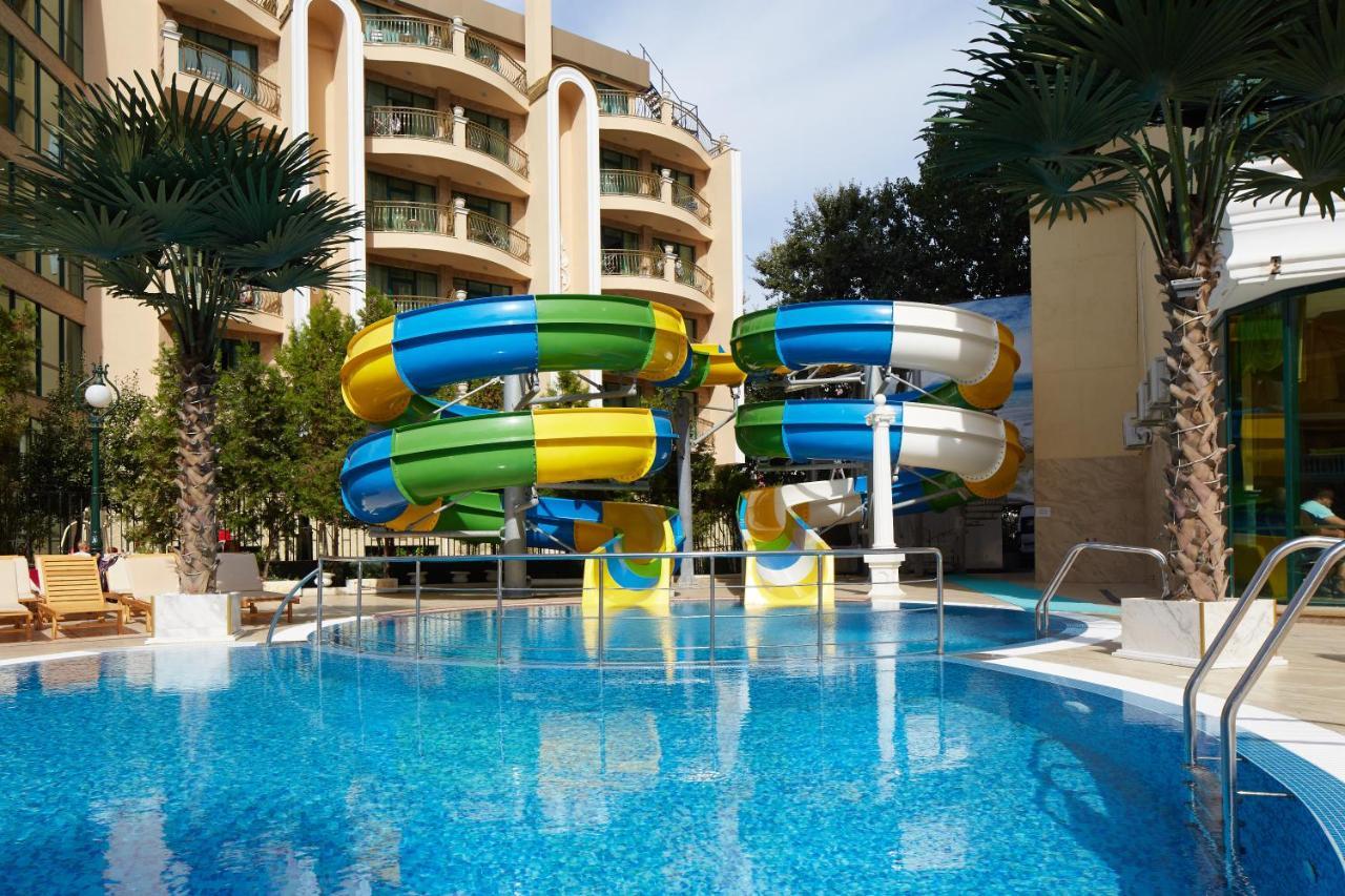 Planeta Hotel & Aquapark Free Beach Access 阳光海滩 外观 照片 Water park at the hotel
